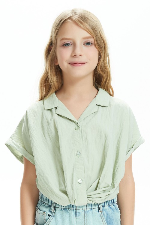 Green Top For Girls