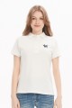 White Polo Shirt For Women